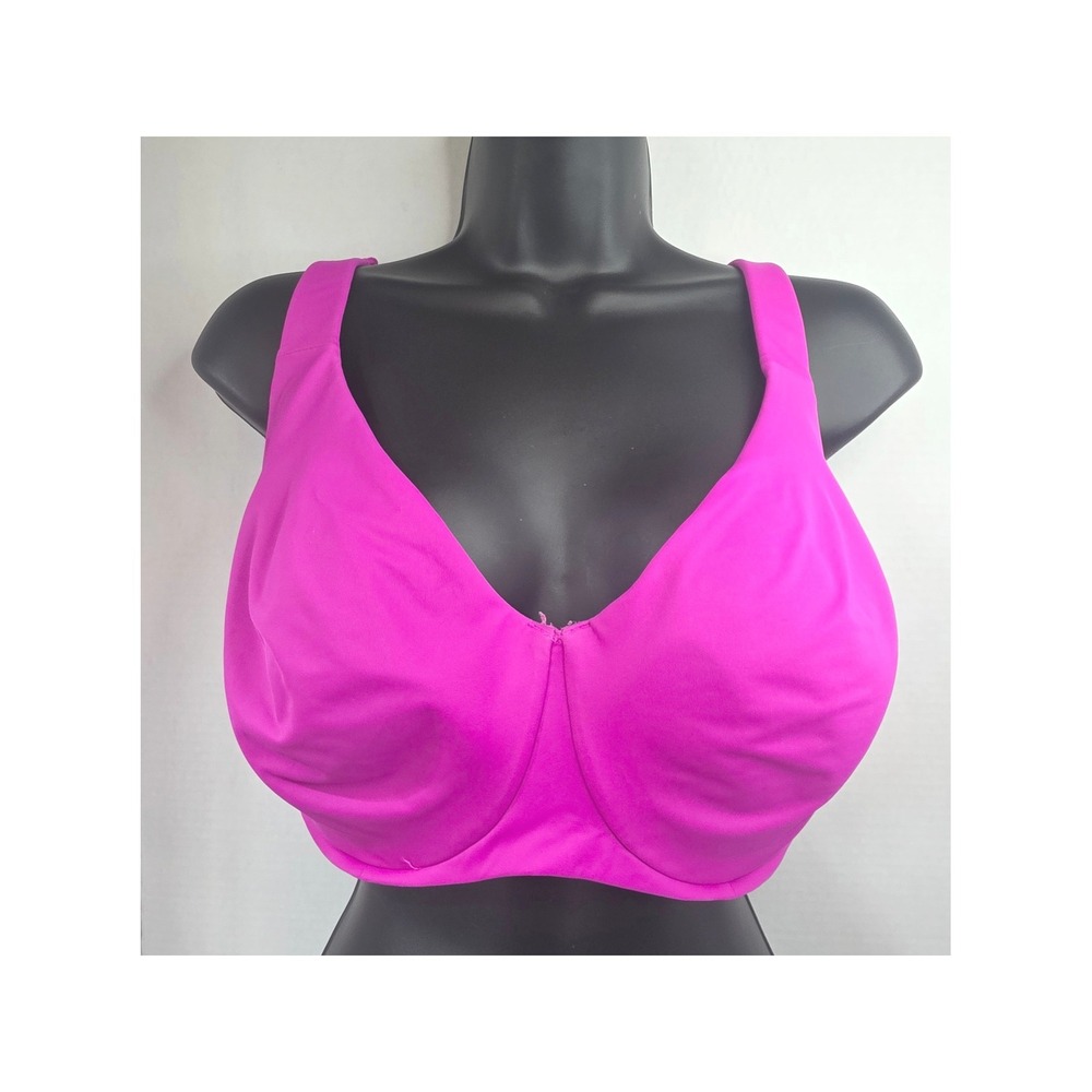 Delimira Fuchsia Pink Minimizer Bra Underwire No Pad Full Coverage 40G W635